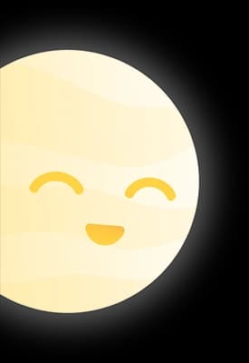 Decorative sun illustration