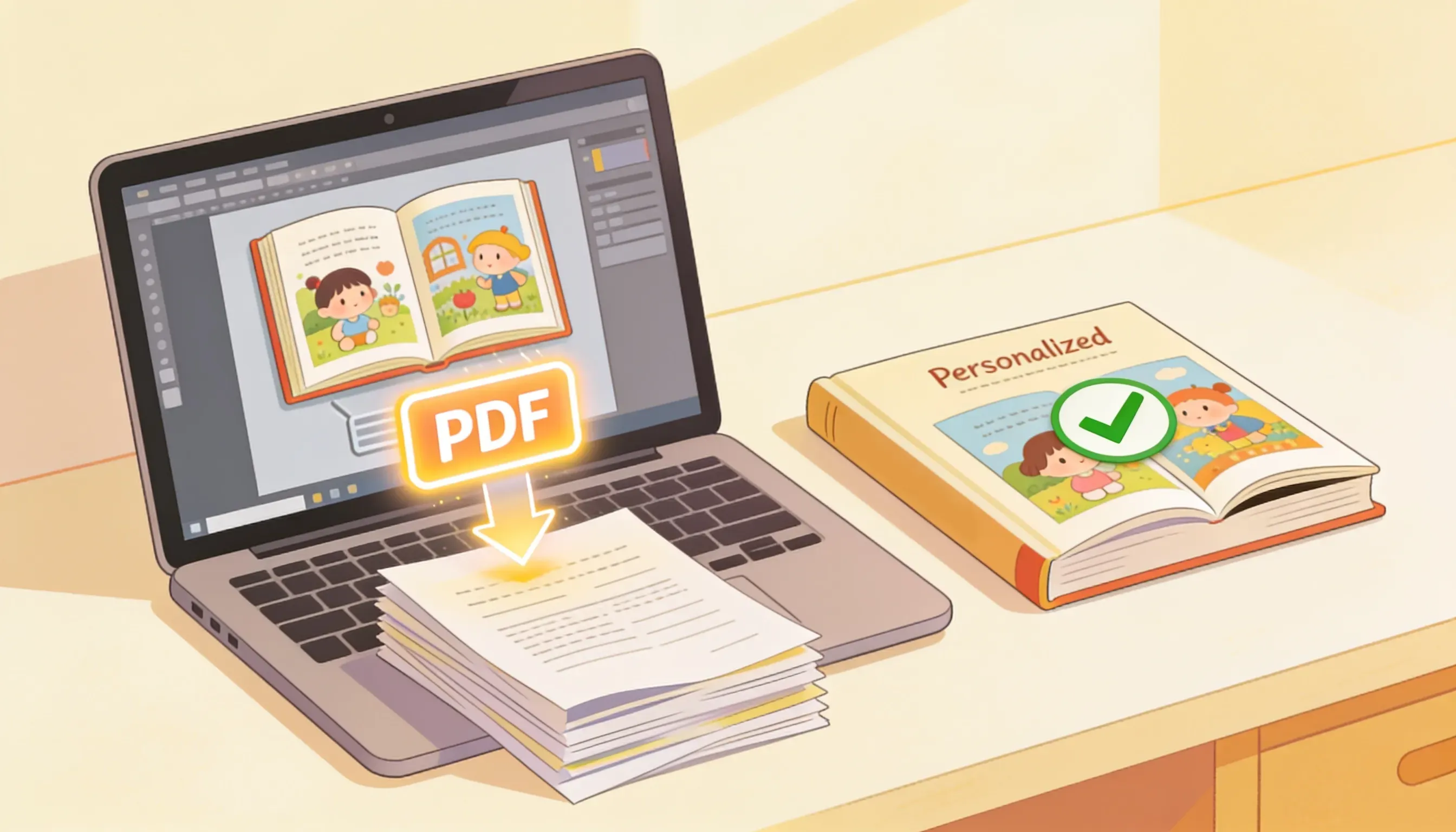 So laden und exportieren Sie Ihr Buch als PDF